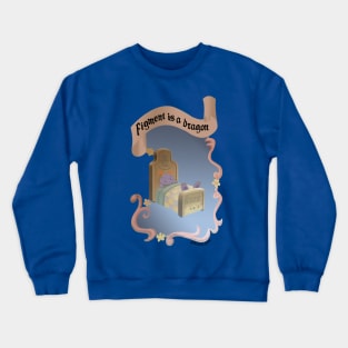 Figment is a Dragon - Epcot, Journey Into Imagination Crewneck Sweatshirt